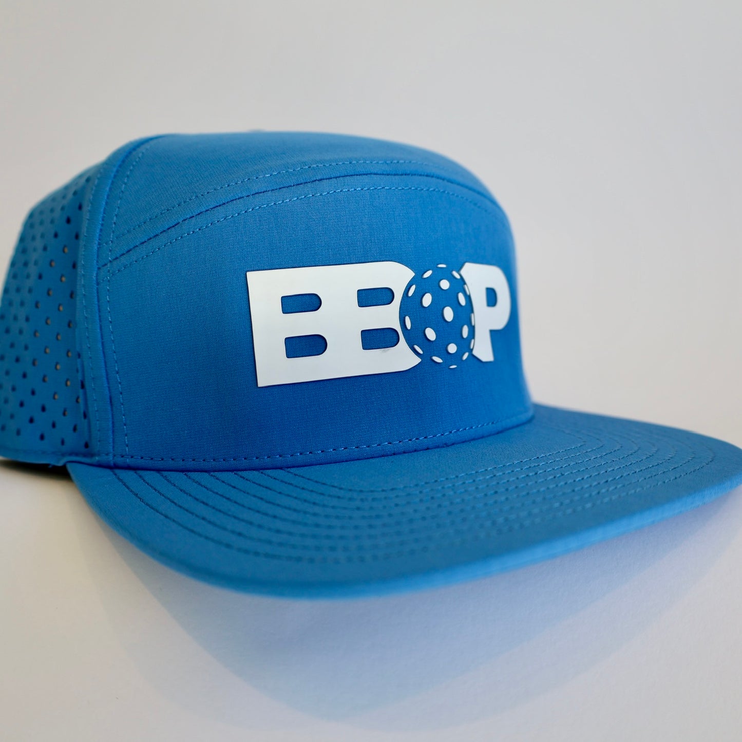 pickleball hat blue white