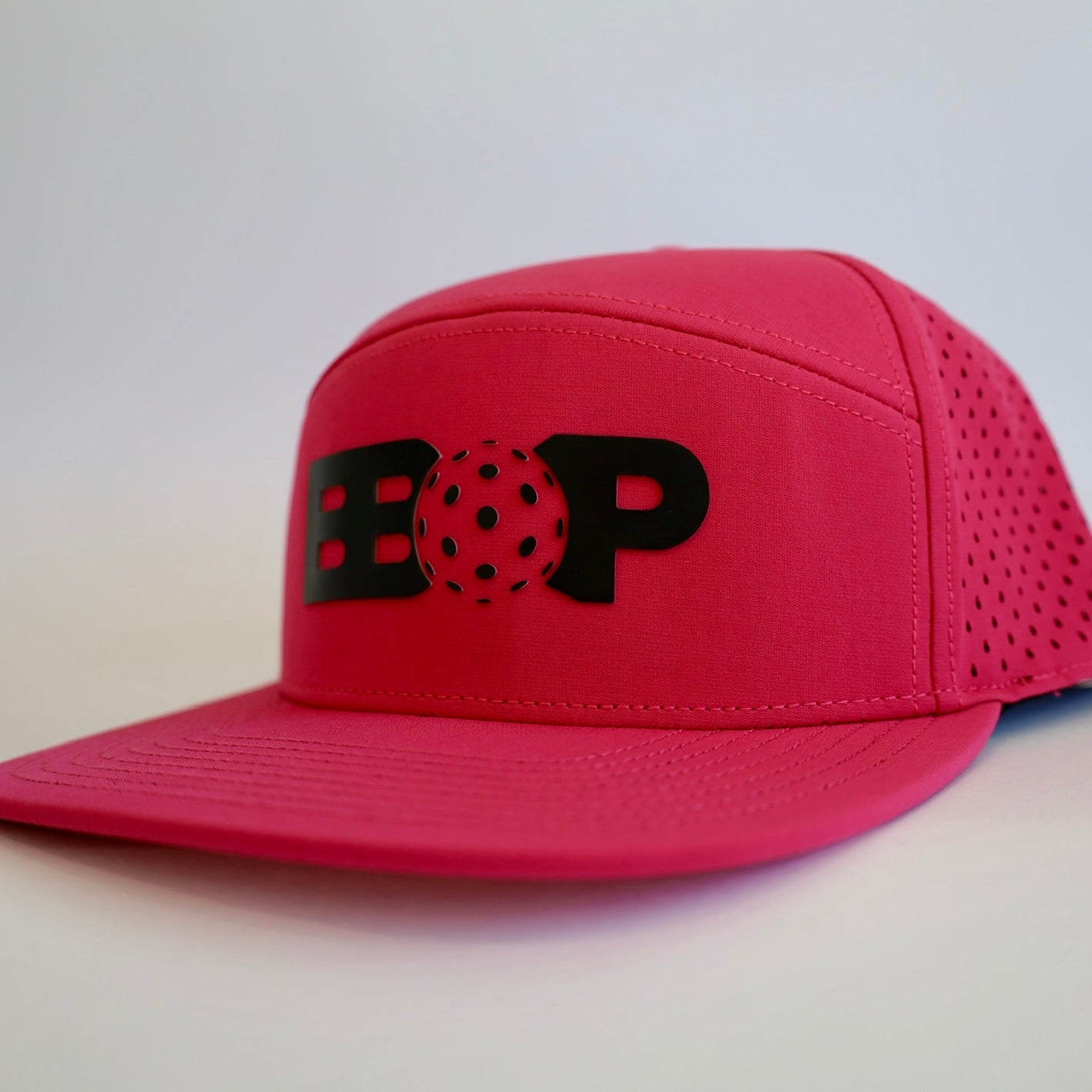 pickleball hat pink black