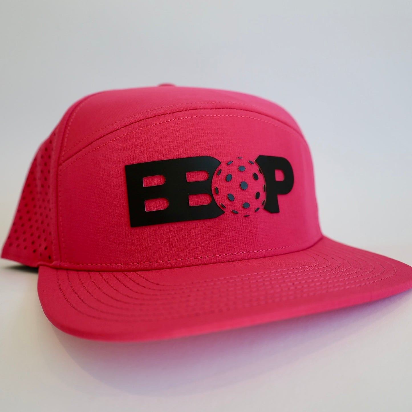 pickleball hat pink black